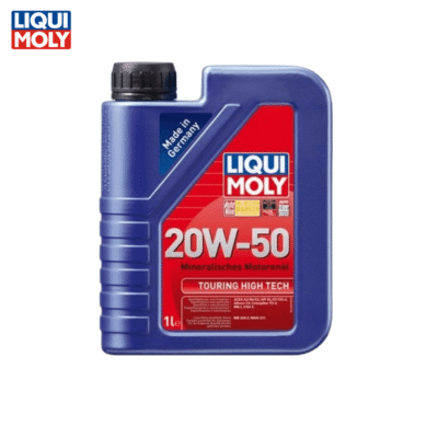 Botella de aceite Liqui Moly 20W-50 Touring High Tech 1 Litro